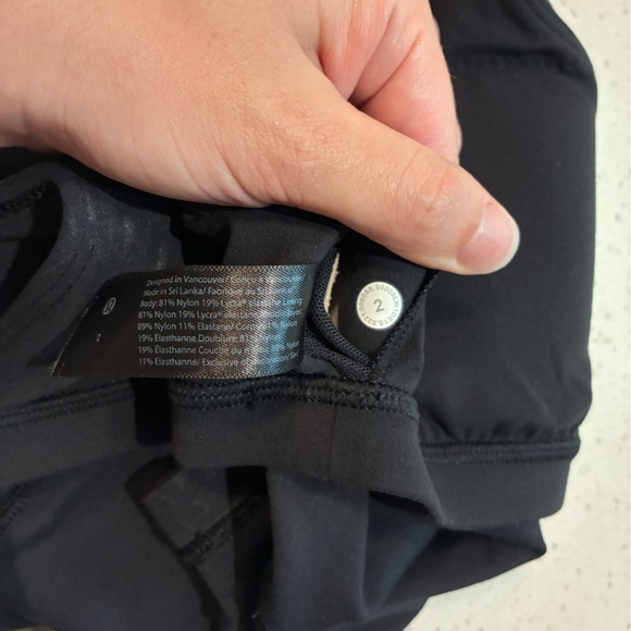 Lululemon Align Tank Top in Jewel Emboss Black Size 2 - Picture 7 of 7